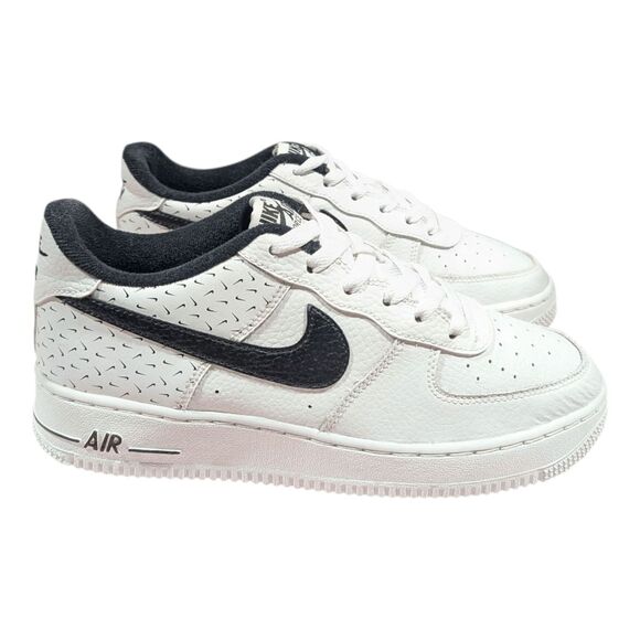 NIKE Air Force 1 Low "Swooshfetti" Sneakers Size 6.5Y/W8 - Picture 2 of 9